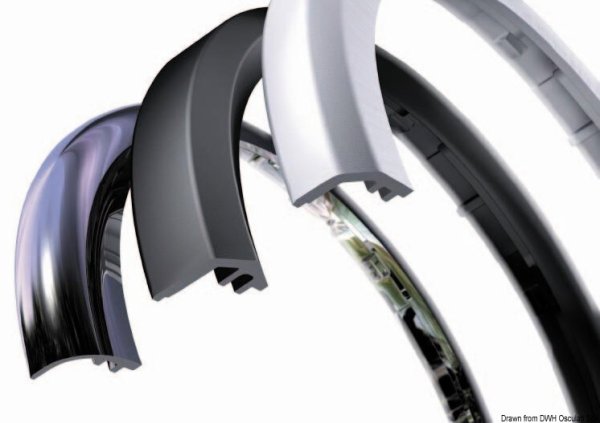 Ghiera tonda cromata 52 mm - 27.699.03